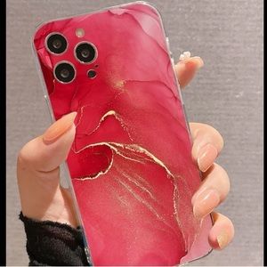 5/20$ Shein iPhone XR Red Marble Phone Case❤️